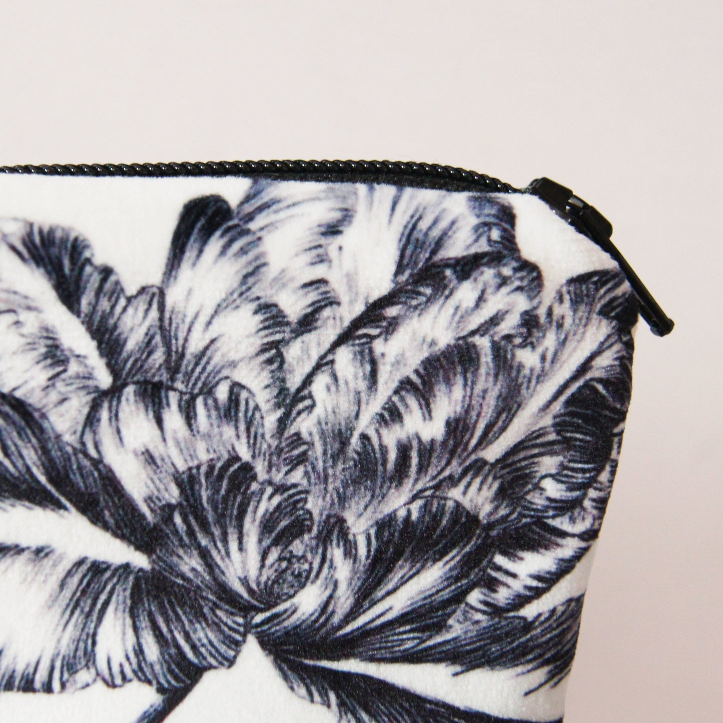 Pochette velours Tulipa