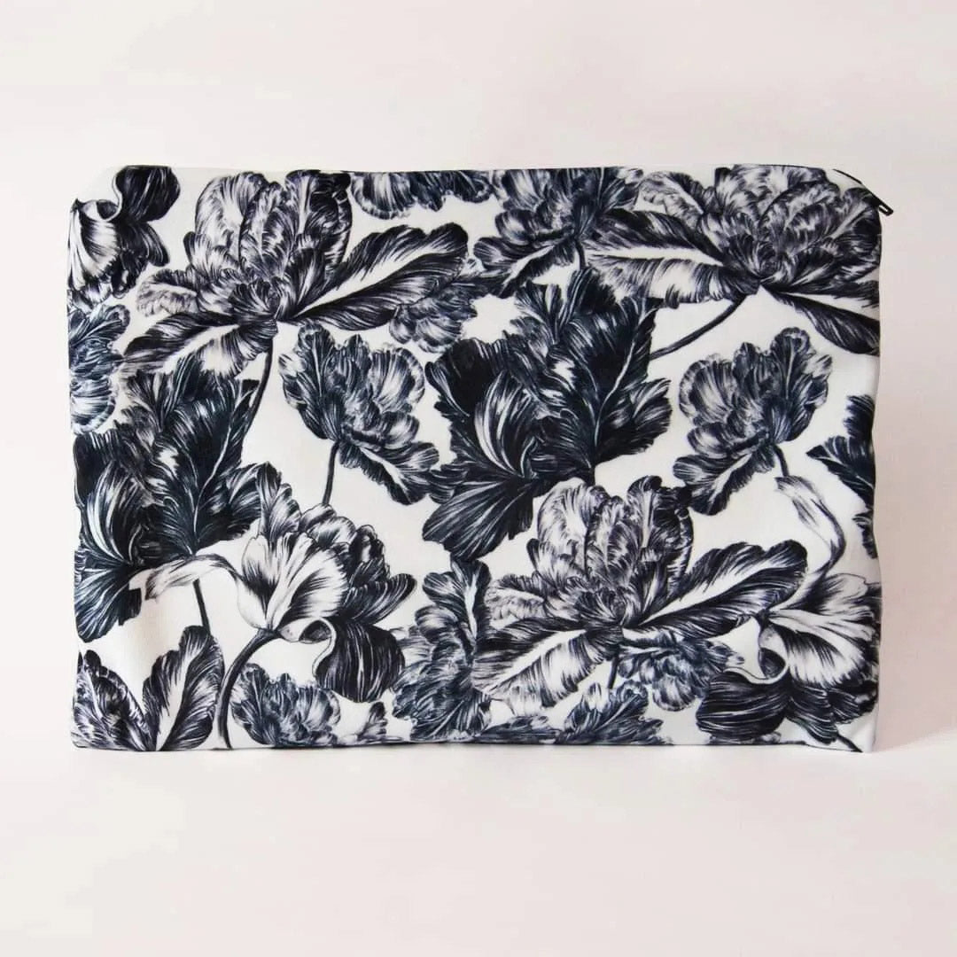 Pochette velours Tulipa